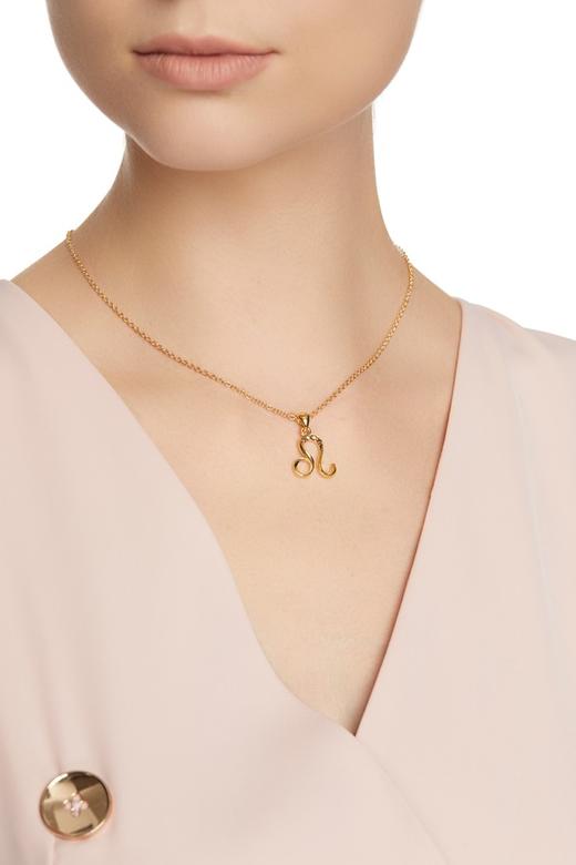 Time Made 狮子座吊坠锆石项链 6664 商品图0