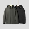 【可拆卸帽】【新款DK】大依优型大码男装棉服连帽户外棉衣夹克加肥加大休闲夹克胖子外套上衣 商品缩略图0