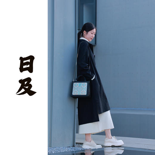 【抖音专属】日及•新中式衬衣（24810020-玄黑） 商品图0