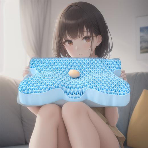 阿基里斯（Achilles）阿基里斯 TPE蝶形枕 亲肤可水洗黑科技透气记忆高低长枕 加大版 商品图1