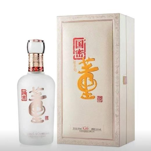 董酒国密G6  54度董香型白酒  单瓶500ml包邮 商品图2