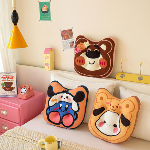 坐垫儿童可爱办公室卡通库洛学生加厚玉桂椅子垫加厚软防滑蒲团垫 商品图1