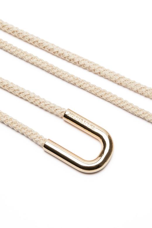 SUMMER & SAGE 金属装饰编织绳腰带 6653 商品图3