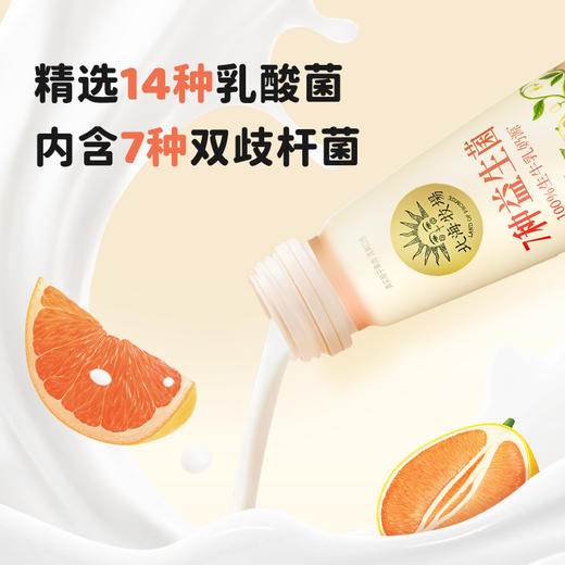 【益生菌多口味】北海牧场7种益生菌原味+黄金蜜柚小瓶装220g*12瓶 商品图4