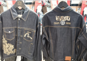 EVISU 男 夹克 2EAHTM3DJ1900LFINDX