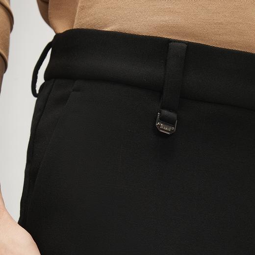 柒牌男装休闲裤男2024秋冬新款时尚几何印花舒适修身男士直筒长裤	127H72690 商品图2