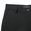 柒牌直筒休闲裤男2024秋冬厚款商务通勤黑色百搭中腰弹力男士长裤	127H70240 商品缩略图2