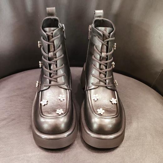 LFGJ凌介女鞋  16902  时尚百搭小短靴 商品图1