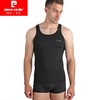 【惊喜价】男士背心挖肩背心亲肤莱卡棉弹性打底背心透气吸汗汗衫薄款舒适棉 商品缩略图1