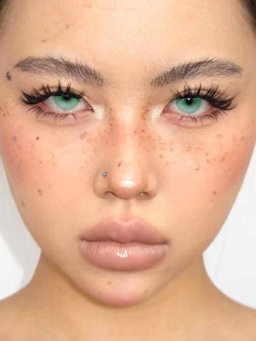 Serltyca日抛 · 龙梅禁果粉&赛博蛇姬绿&紫藤花妖紫 14.2mm白狮参考着色待测  ·日抛 一盒6片装 商品图8