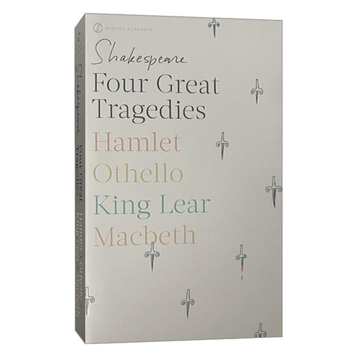 莎士比亚四大悲剧 英文原版Four Great Tragedies哈姆雷特 奥赛罗 李尔王 麦克白 Shakespeare 经典名著进口英语原版书籍 商品图0