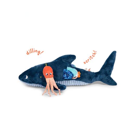 Moulin Roty 俏皮章鱼保利 多功能/启蒙玩偶 适合0岁以上 附挂件小玩偶 内置手摇铃 保利的冒险之旅系列 法国品牌-676078 商品图6