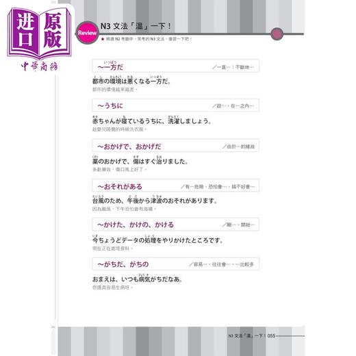 【中商原版】新版绝对合格职场无敌 资讯为王 N2文法+新闻  引爆时事 30天内让新闻助你攻克N2文法 25K+QR码线上音档 商品图3