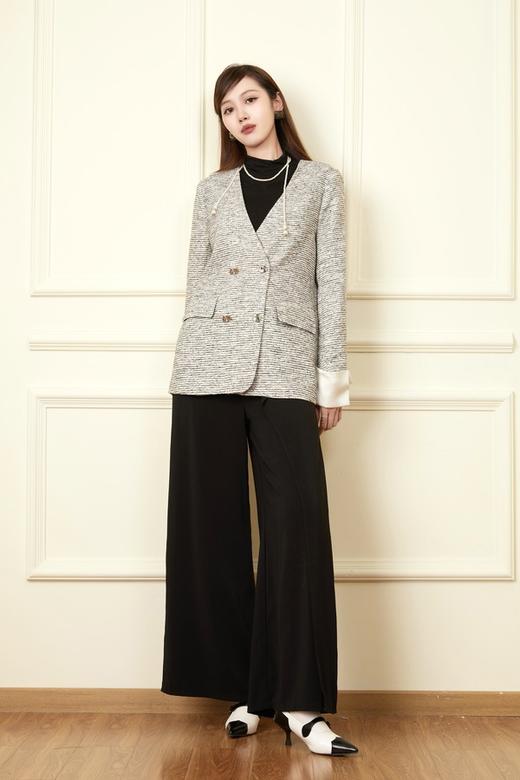 Le Malene 小香风袖口撞色外套 19268 商品图6