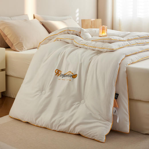 自然醒60支7A全棉抗菌99%大豆纤维被子被芯A类四季通用加厚保暖冬被春秋被LFS 商品图5