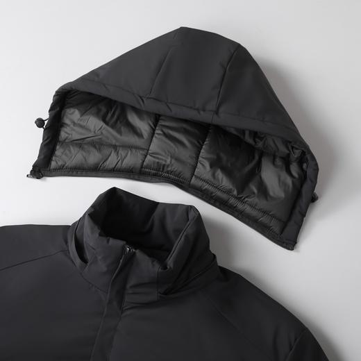 【可拆卸帽】【新款DK】大依优型大码男装棉服连帽户外棉衣夹克加肥加大休闲夹克胖子外套上衣 商品图5