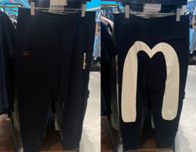 EVISU 男 卫裤 2EAHTM3SP7902XXBLKX