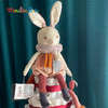 Moulin Roty 大兔子Plume 多功能/启蒙 适合0岁以上 附口袋小玩偶 内置布书 雨后系列 法国品牌-715073 商品缩略图1
