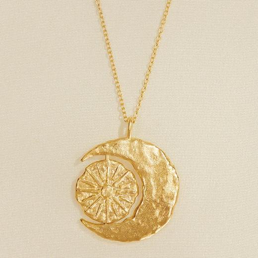 在途4周到｜Agapee-Phébé-日月流转 旋转 吊坠项链［法国设计师］ 商品图1