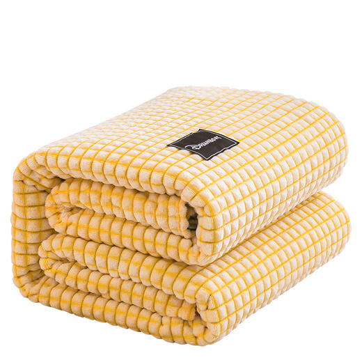 「日式盖毯！法兰绒」毛毯日式盖毯办公室午睡毯珊瑚绒四季空调毯法兰绒毯子小毯子床上用品居家布艺 商品图4