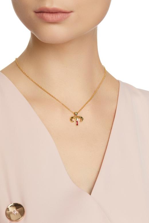 Time Made 白羊座吊坠锆石项链 6660 商品图0