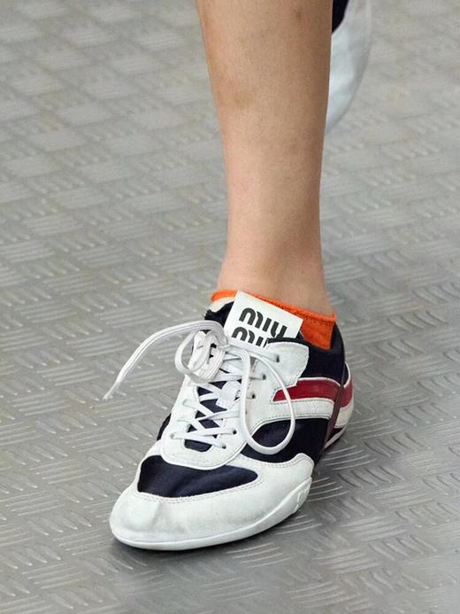 MiuMiu缪缪x New Balance 联名复古运动休闲鞋德训鞋 商品图7