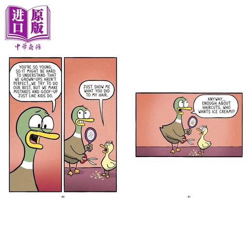 【中商原版】禽鸟语言 真实的斗争 Fowl Language The Struggle Is Real 英文原版 育儿漫画 幽默搞笑 父母提升 进口读物 商品图4
