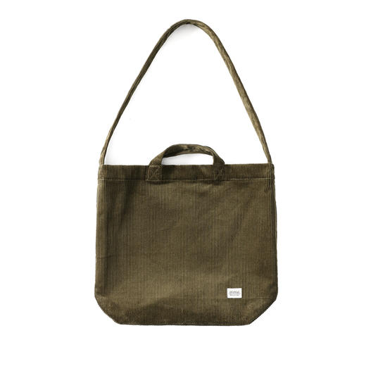 吃茶去chichaqu24秋冬灯芯绒单肩包托特包复古斜挎包袋男女百搭 商品图5