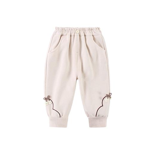 【百搭洋气运动裤，外穿超时尚】女童春秋裤子 外穿新款 洋气宝宝秋季休闲卫裤 儿童运动裤百搭长裤-QQ 商品图4