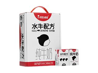 隔壁刘奶奶水牛配方奶125ml*18盒 商品图0