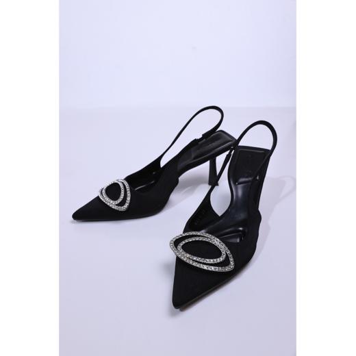 清仓捡漏  LIN CHAOZHANG黑白时尚高跟鞋 X2024001N 商品图1