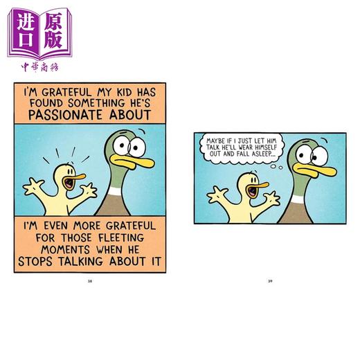 【中商原版】禽鸟语言 真实的斗争 Fowl Language The Struggle Is Real 英文原版 育儿漫画 幽默搞笑 父母提升 进口读物 商品图3