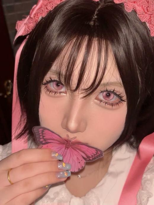 illusionDuck 半年抛 绒迹海蝶 直径14.5mm着色13.8mm 商品图1