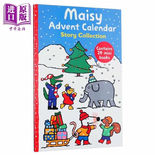 【中商原版】小鼠波波新年盲盒书 Maisy Advent Calendar Story Collection 英文原版 儿童活动书 故事绘本 进口童书 商品图0