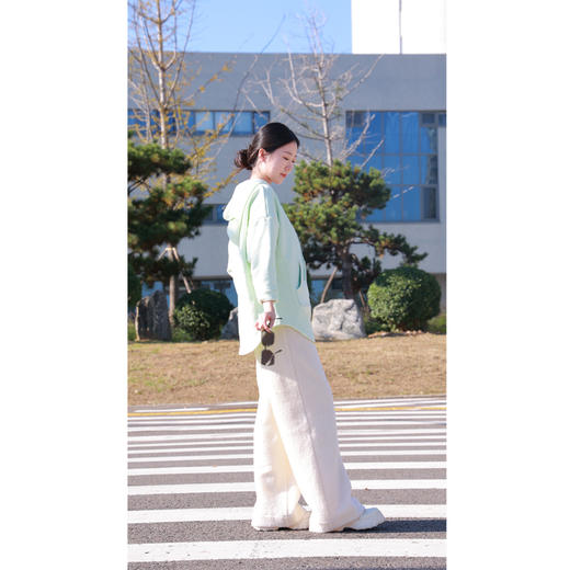 【抖音专属】云归•新中式上衣（23808493-酂白） 商品图3