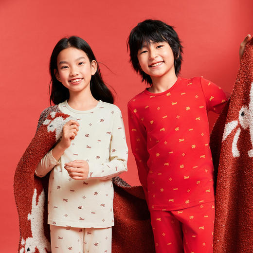 男女童秋衣裤套装春季新款安奈儿童装JM517031 商品图3