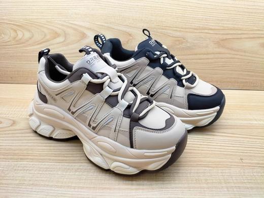 豪行23382397厚底运动舒适防滑休闲学生单鞋 商品图1