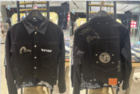 EVISU 男 夹克 2ESHTM3DJ116XXBLKX