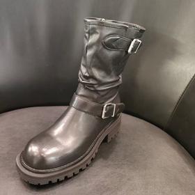 LFGJ凌介女鞋  14909  时尚百搭小短靴