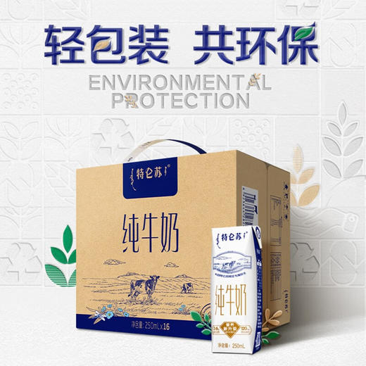 特仑苏 纯牛奶利乐钻250mL*16盒 商品图2