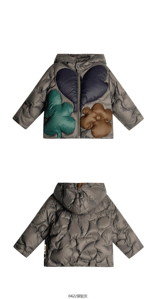 jnby   24年冬款   短款羽绒服  YOAC10810 商品图7