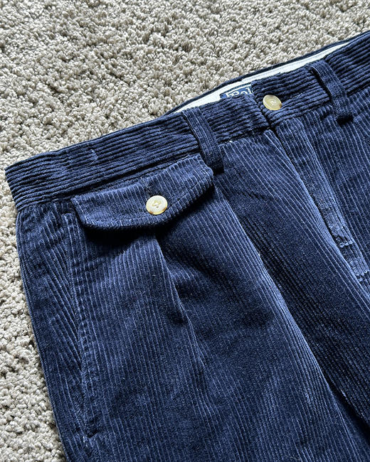 单品包邮THS-无  无补 RL polo马球家 稀量原厂重磅水洗灯芯条绒/美式vintage直筒长裤 AJ1991 商品图4