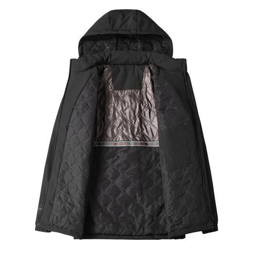 【可拆卸帽】【新款DK】大依优型大码男装棉服连帽户外棉衣夹克加肥加大休闲夹克胖子外套上衣 商品图1