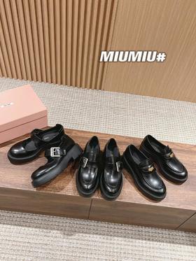 缪缪厚底玛丽珍乐福鞋（HC）