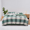 皮尔特保罗  色织水洗四件套-军绿大格 POLOS-2424 商品缩略图0