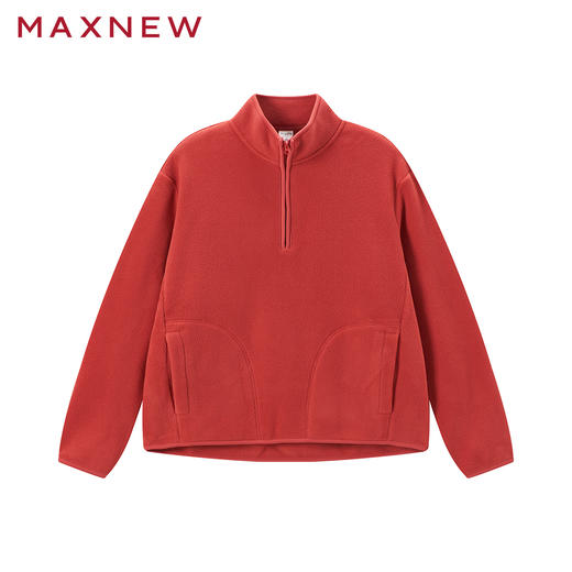 【卫衣】立领半开襟摇粒绒卫衣1N4222404 商品图0