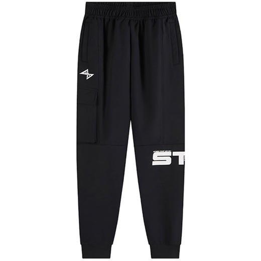 安踏儿童加绒裤子男大童运动裤2024冬季新品运动长裤352441502 商品图5