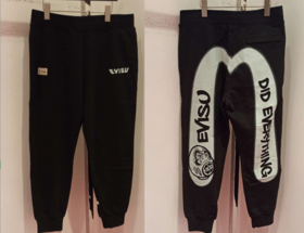 EVISU 男 卫裤 2EAHTM3SP1910XXBLKX