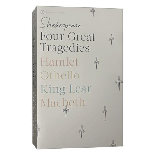 莎士比亚四大悲剧 英文原版Four Great Tragedies哈姆雷特 奥赛罗 李尔王 麦克白 Shakespeare 经典名著进口英语原版书籍 商品图1