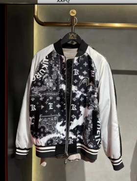 EVISU 男 夹棉服 2EAGNM3JK5272XXBLKX